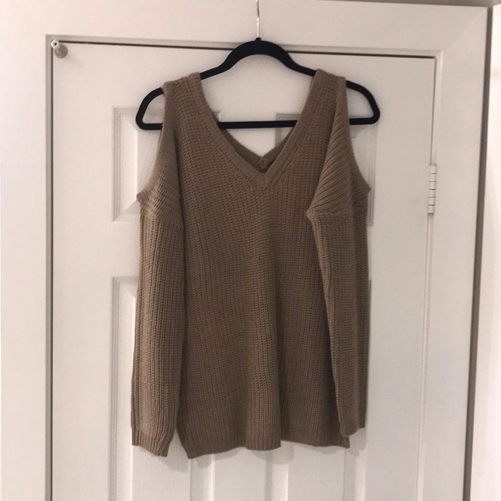 Cut out sweater